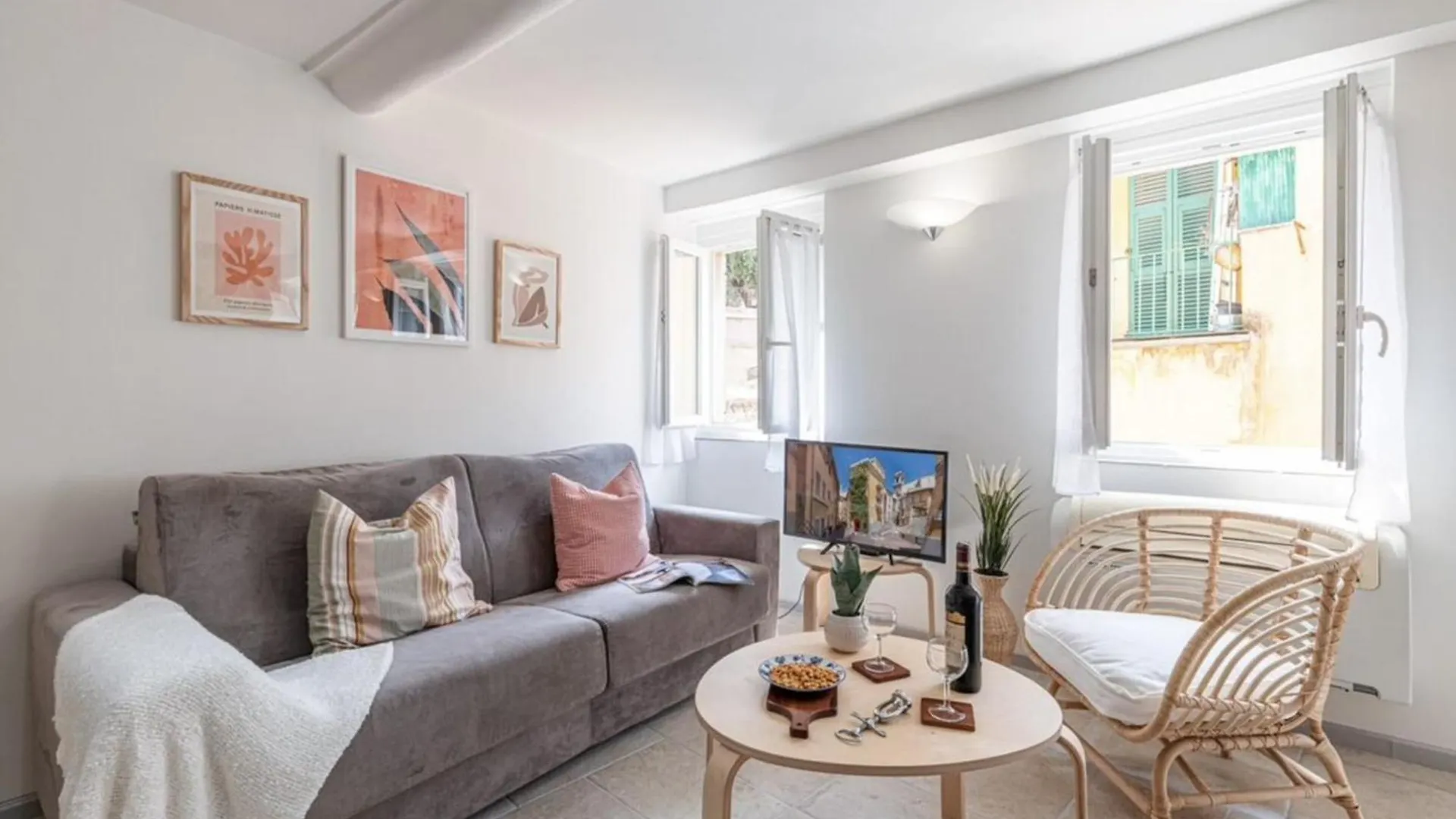 Malonat - Cosy Apart In Old Town W Ac Nizza Apartment